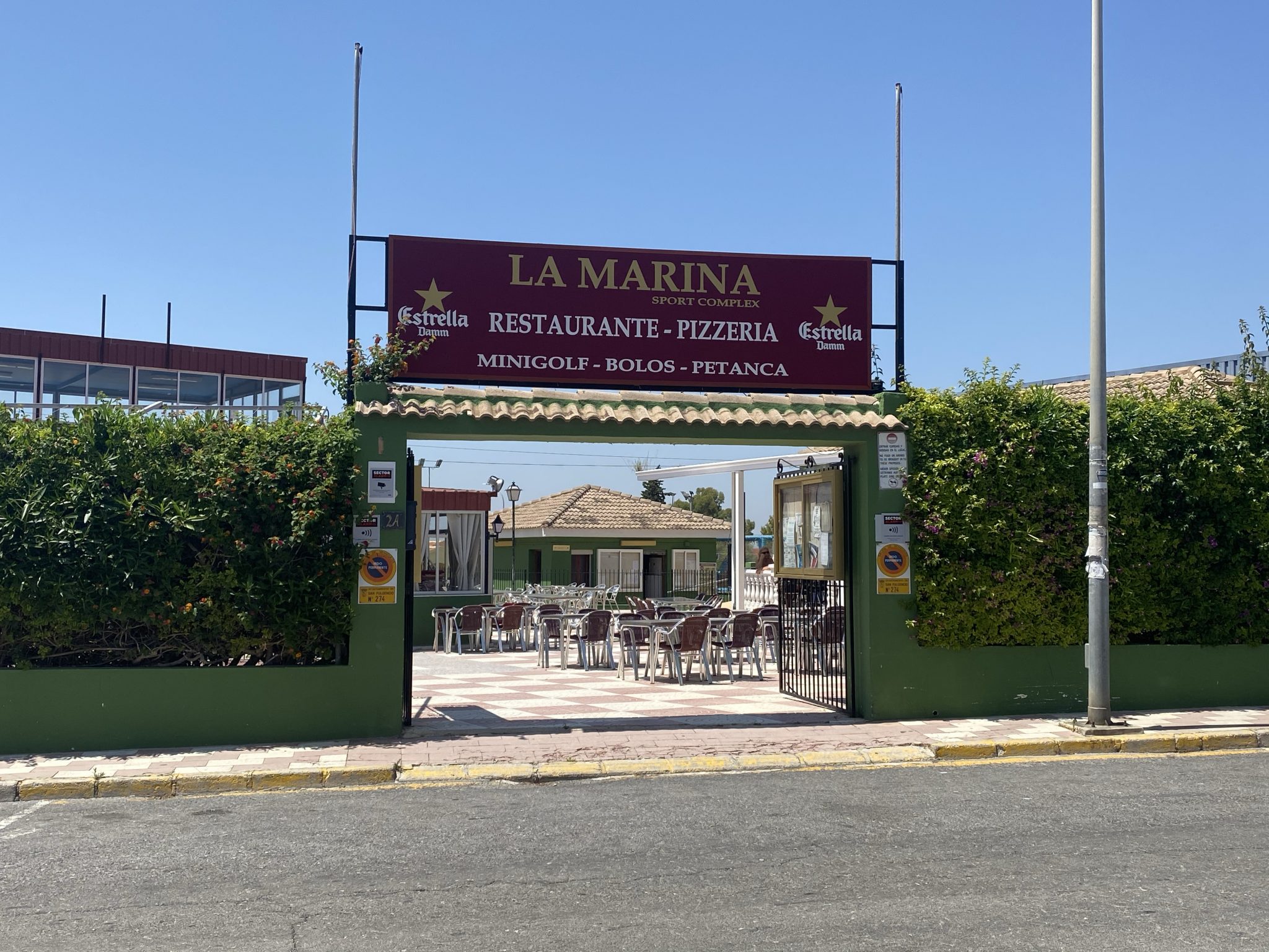 Restaurants in La Marina